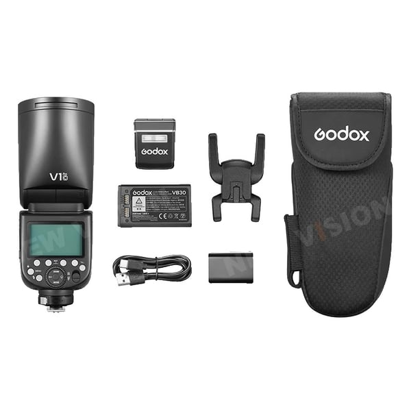 Godox V1 Pro blixt, TTL-stöd, hög hastighet synkroniseringskapacitet, V1PRO-C