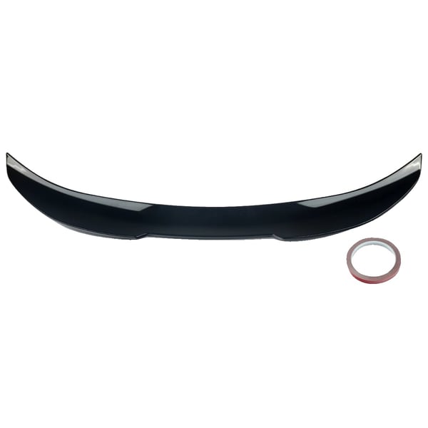 Bagspoiler, Lipspoiler, Skræddersyet Design,Glansfuld Sort