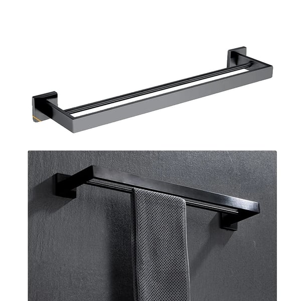 Handdukshängare, Stålmaterial, 50 cm Bredd,002FB Handdukshängare, Stålmaterial, 50 cm Bredd,002FB