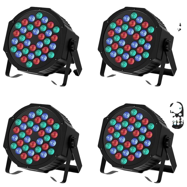 Lavavalaistus, DMX-ohjaus, RGB-valaistus,4Pcs-ZQ01082, EU Plugi Lavavalaistus, DMX-ohjaus, RGB-valaistus,4Pcs-ZQ01082, EU Plugi