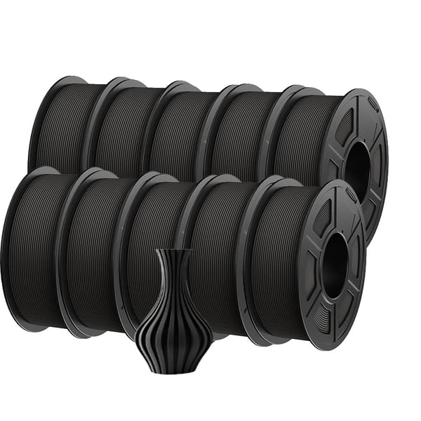 3D-printer filament, høj hastighed, holdbar og robust,HSMPETG 10Sort 3D-printer filament, høj hastighed, holdbar og robust,HSMPETG 10Sort