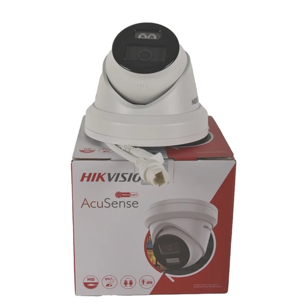 IP-kamera, 8 MP opløsning, smart hybridlys,2.8mm, DS-2CD2383G2-LI2U