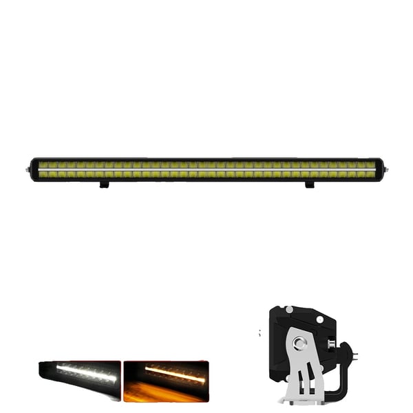 LED-valopalkki, kaksoisrivi, yhdistelmävalo, IP68-vesitiivis, 42 tuumaa DT-johdolla