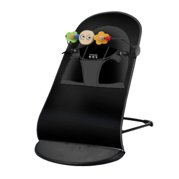 Babygunga, Lämplig för Nyfödda till 2 År, Unisex Design, TT005-Helsvart
