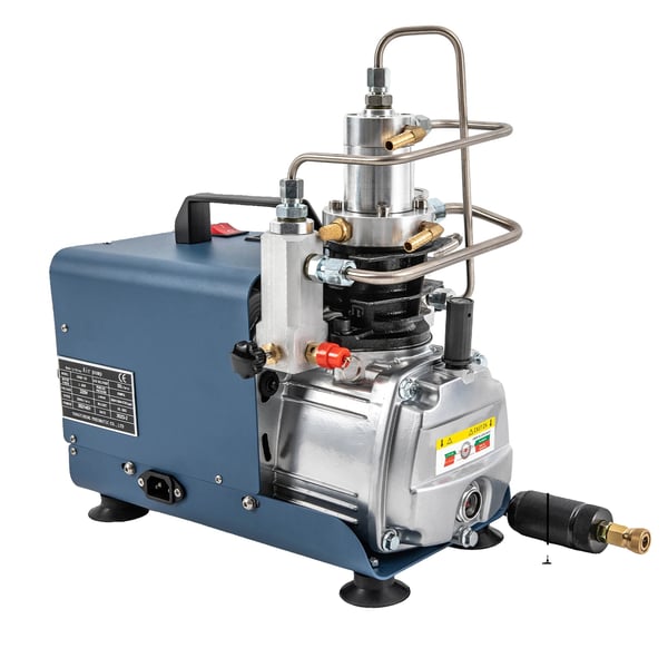 Korkeapaineilmakompressori, 1,8 kW, Kestäviä materiaaleja,Sininen, EU, 220V