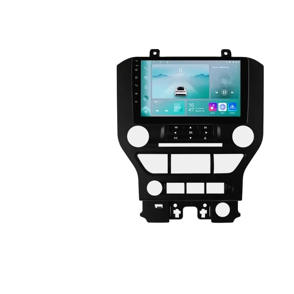 Multimedia Bilspiller, Touchskærm, Indbygget GPS,P2