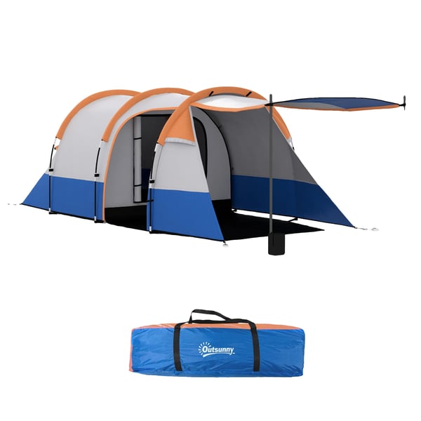 Familie Camping Telt, Rummelig Design, Holdbare Materialer,MULTI
