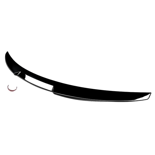 Spoiler, Skræddersyet Design, Holdbar Konstruktion,Glansende Sort