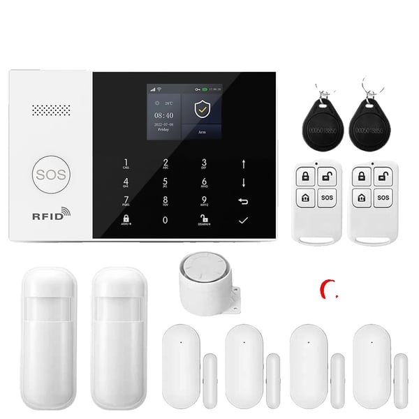 Alarm System, Trådløs Forbindelse, Smart Home Kompatibilitet,C-2G-EU