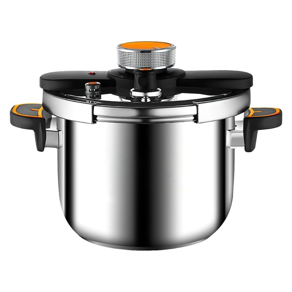 Trykkoger, Rustfrit Stål, Gas- og Induktionskompatibel,6L