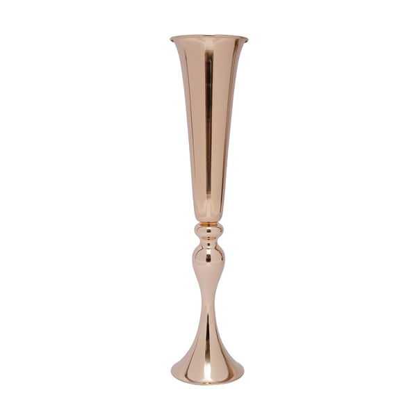 Blomvas, Hög Design, Hållbart Järnmaterial,Guld