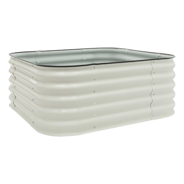 Hævet Havebed, Holdbar Konstruktion, Rummelig Design,HVID