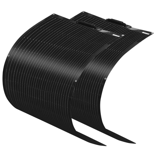 Solpanel, Høj Effektivitet, Letvægtsdesign,100W 2stk