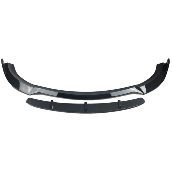 Front Splitter, OEM Pasform, Nem Installation,glans sort
