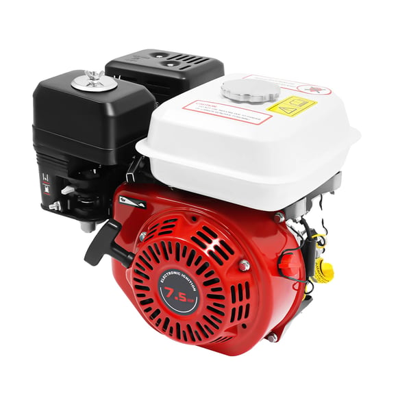 Bensiini moottori, 7,5 hv teho, 3600 RPM suorituskyky,Punainen