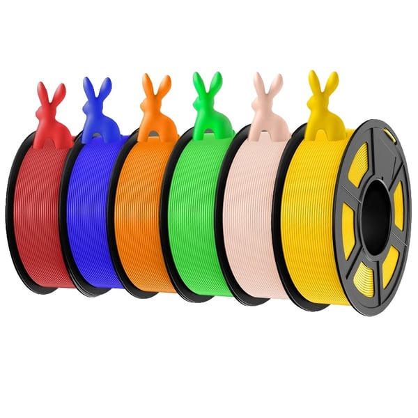 3D-printer filament, miljøvenligt materiale, høj præcision,2PLAPLUS  6MIX07