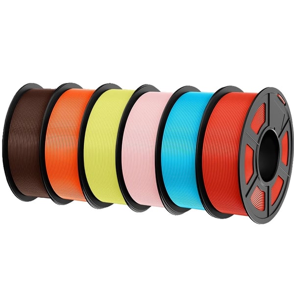 3D-printer filament, miljøvenligt materiale, høj præcision,2PLAPLUS  6MIX12