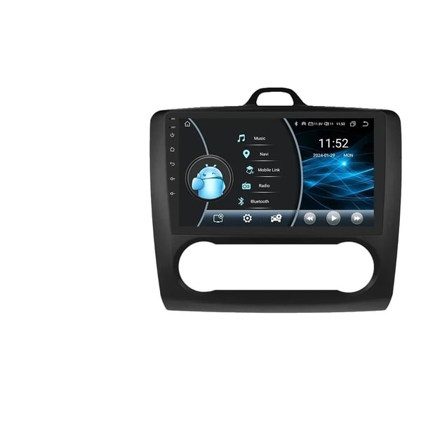Multimedia System, Touch Display, Kompatibel med Ford Focus 2005-2015,W1 Svart Multimedia System, Touch Display, Kompatibel med Ford Focus 2005-2015,W1 Svart