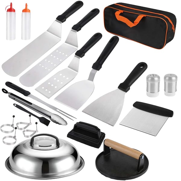 BBQ-verktygset, 29-delars professionell kit, ergonomisk design,29st/set BBQ-verktygset, 29-delars professionell kit, ergonomisk design,29st/set