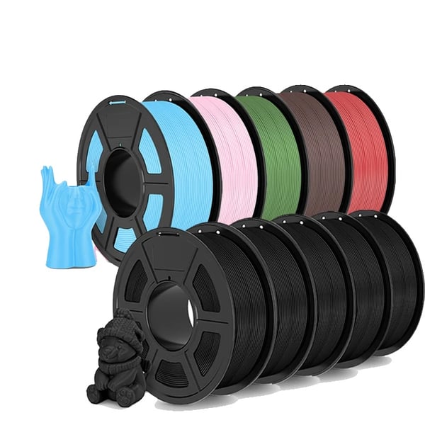 3D-printer filament, høj hastighed, mat finish,HS Matte PLA 5MIX3