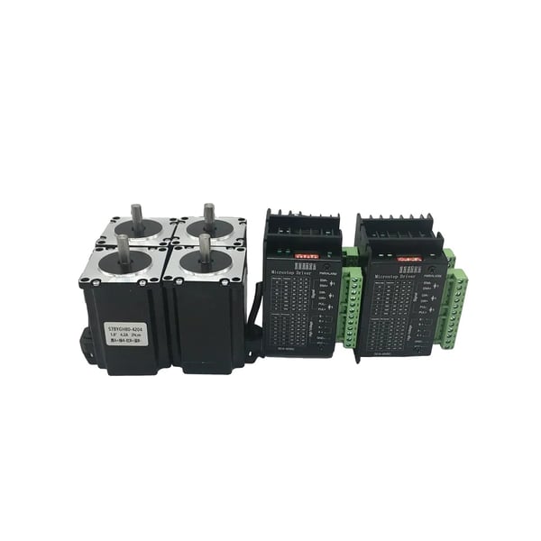 Stegmotor, Nema 23, TB6600-drivrutin,2Nm, 4 Kit Stegmotor, Nema 23, TB6600-drivrutin,2Nm, 4 Kit
