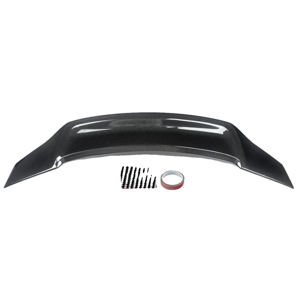Bakspoiler, ABS-plast, Lätt installation,kolfiberlook Bakspoiler, ABS-plast, Lätt installation,kolfiberlook