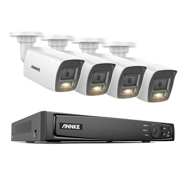 Videovalvontajärjestelmä, 12MP Resoluutio, Etävalvonta,1T, 8CH NVR 4 kpl kameraa Videovalvontajärjestelmä, 12MP Resoluutio, Etävalvonta,1T, 8CH NVR 4 kpl kameraa