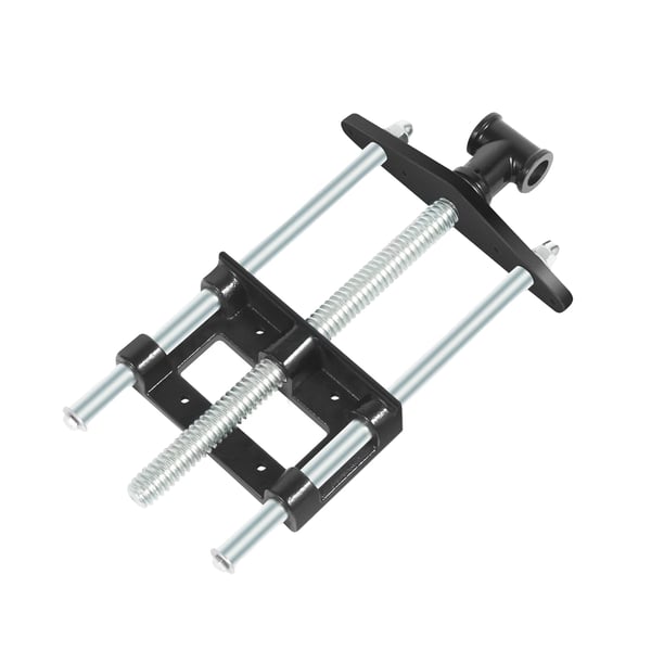Bænkv vise, smedet jern konstruktion, ergonomisk design,Sort
