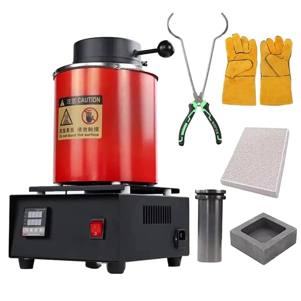 Smältugn, 3 kg kapacitet, dubbel spänning,220V Smältugn, 3 kg kapacitet, dubbel spänning,220V