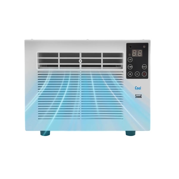 Bærbar Aircondition, Fjernbetjening, Energi Effektiv Koldluft,HVID