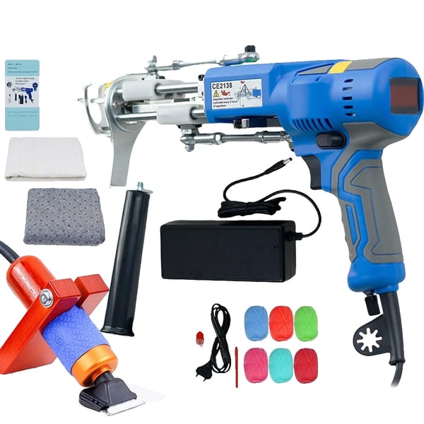 Tufting Gun, 2-i-1 Alsidighed, Digital Hastighedsdisplay,EU stik