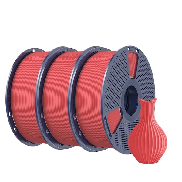3D-printer filament, høj hastighed, pænt viklet,HSMPLA Kirsebær Rød