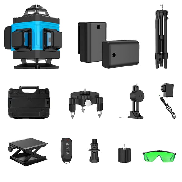 Lasernivå, 360° Projektion, Hög Noggrannhet, Blå Lasernivå, 360° Projektion, Hög Noggrannhet, Blå