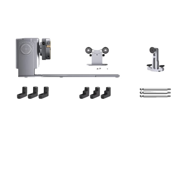 Rotary Kit til Laser Gravør, Multi-Klo System, Højhastigheds Gravering,sort