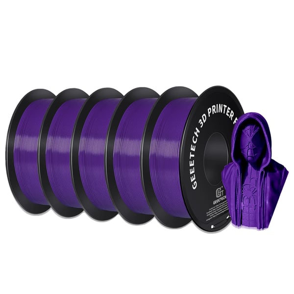 3D-printer filament, PLA-material, biologisk nedbrydelig og ikke-giftig,LILLA