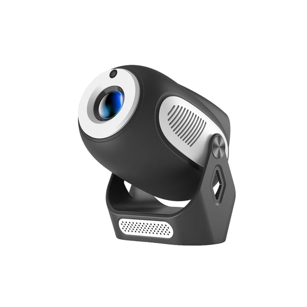 Projektor, 720P opløsning, WiFi 6 og Bluetooth-forbindelse,EU stik, HY300X-2
