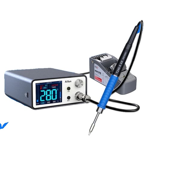 Lodde Station, Intelligent Temperaturkontrol, Understøtter T245/T12 Håndtag,T3A-T245 Håndtag, 220V