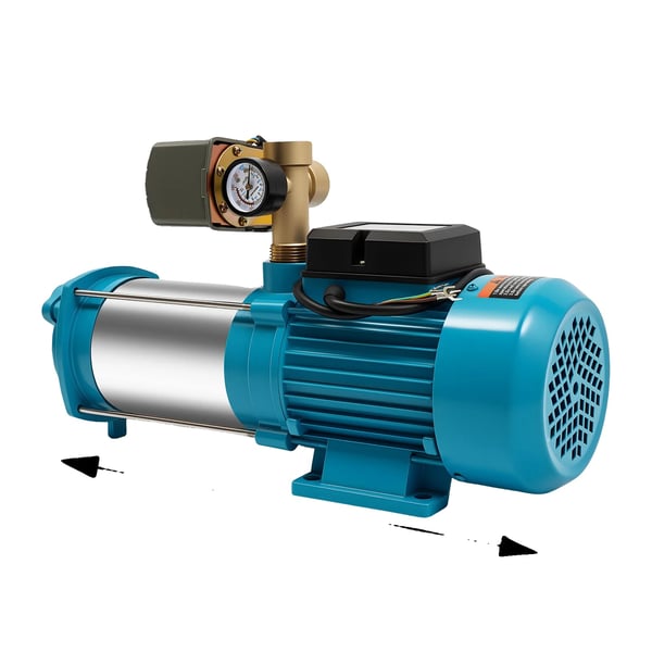 Centrifugalpump, rostfritt stål, självprimande,Blå Centrifugalpump, rostfritt stål, självprimande,Blå