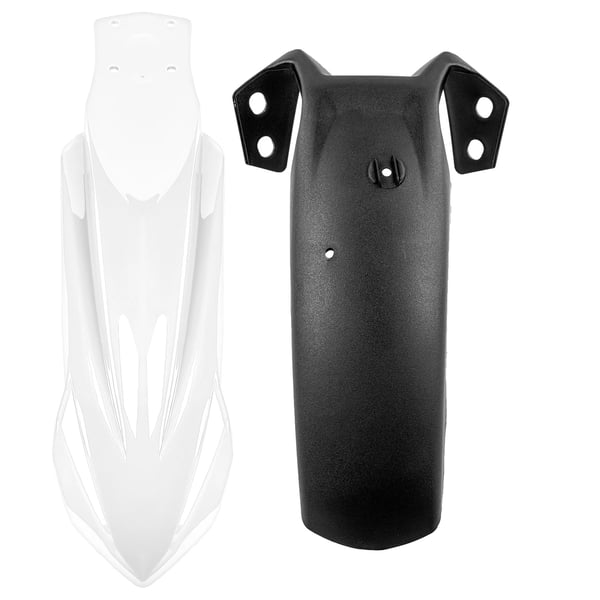 Framstänkskärm Flik, Hållbar ABS-plast, Lätt installation, Kompatibel med Yamaha, Set-WHT