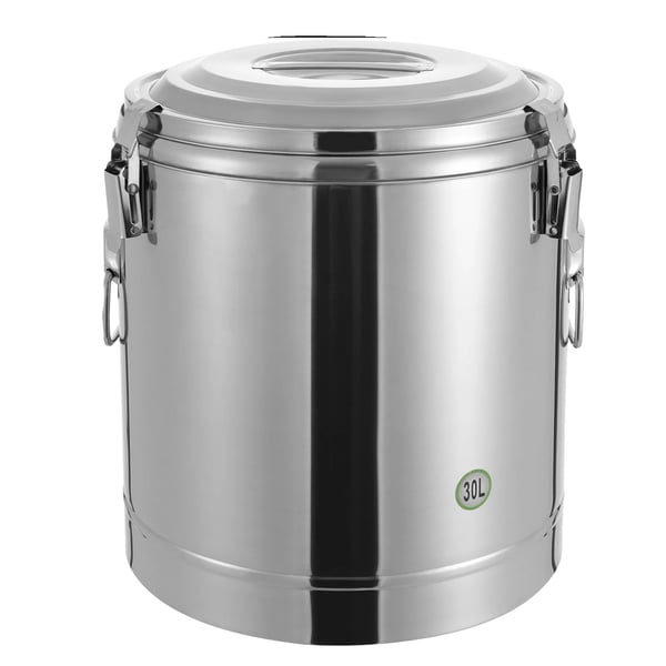 Isoleret spand, holdbart rustfrit stål, temperaturbevarelse,30L Isoleret spand, holdbart rustfrit stål, temperaturbevarelse,30L