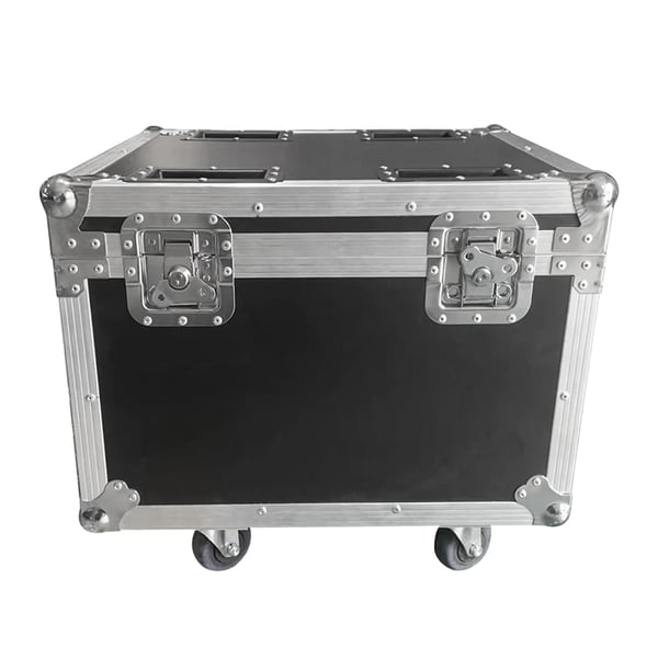Flight Case til Moving Head Lygter, Holdbar Beskyttelse, Praktisk Adgang, sort