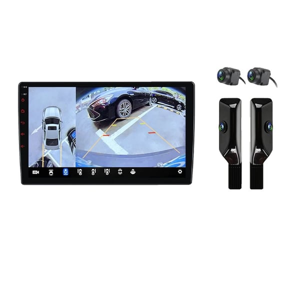 Bilradio, kompatibel med Hyundai I40 2012-2016,V9 Plus (6GB 128GB) + 360° kamera (Svart) Bilradio, kompatibel med Hyundai I40 2012-2016,V9 Plus (6GB 128GB) + 360° kamera (Svart)