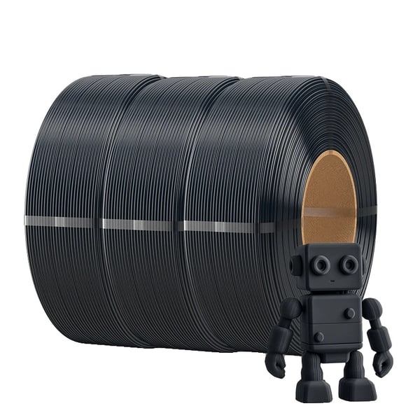 3D-tulostimen filamentti, korkea kestävyys, vähemmän narua,PETG Musta 3D-tulostimen filamentti, korkea kestävyys, vähemmän narua,PETG Musta