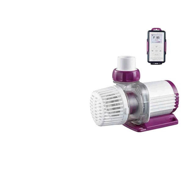 Akvariepump, WiFi-appkontroll, Justerbar flödeshastighet,EU-adapterkontakt, MDP-6500 45W