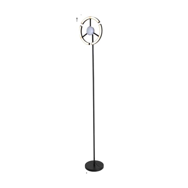 LED Gulvlampe, Fleksibel Farveskiftende, Fjernbetjening,sort