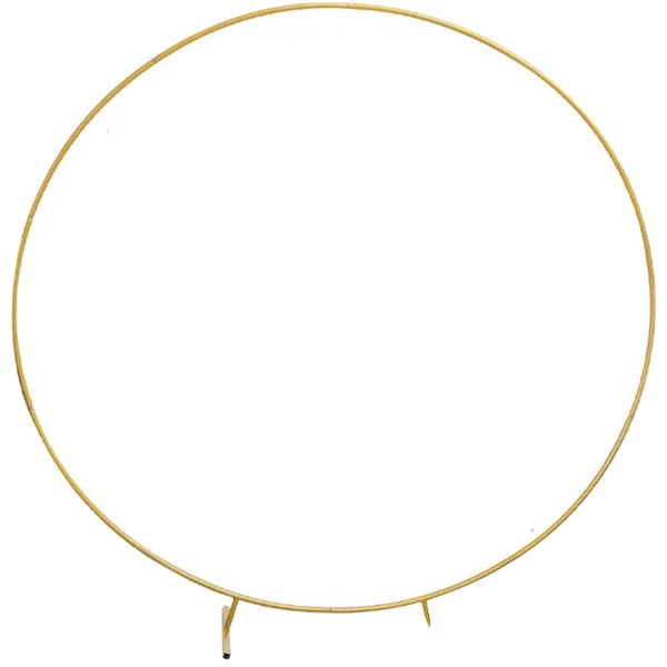 Bröllopsbåge, Robust Metallkonstruktion, Extra Stor Storlek,Guld, 2m Bröllopsbåge, Robust Metallkonstruktion, Extra Stor Storlek,Guld, 2m