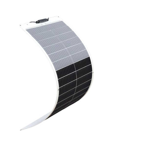 Solpanel, Monokrystallinsk, Fleksibel Design,100w 12v kit
