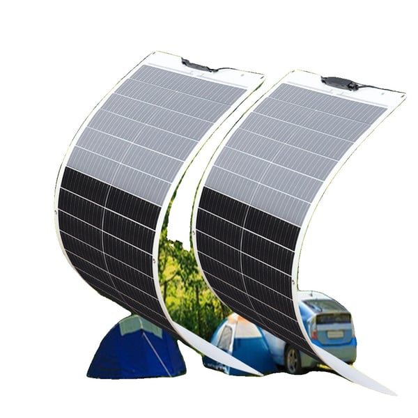 Aurinkopaneeli, monokiteinen, joustava muotoilu,200w 2kpl 100w Aurinkopaneeli, monokiteinen, joustava muotoilu,200w 2kpl 100w