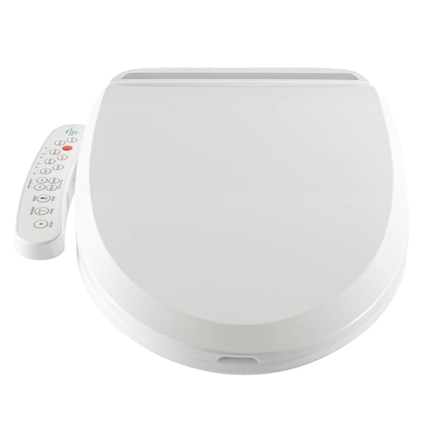Sähkökäymäläistuin, 1350W Teho, Säädettävät Lämpötilasettings,VALKOINEN Sähkökäymäläistuin, 1350W Teho, Säädettävät Lämpötilasettings,VALKOINEN