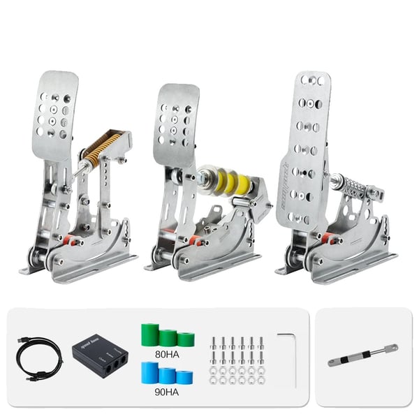 Sim-racing-polkimet, hydraulinen kuormituskenno, erittäin tarkat anturit, UT-P3-H1 Sim-racing-polkimet, hydraulinen kuormituskenno, erittäin tarkat anturit, UT-P3-H1